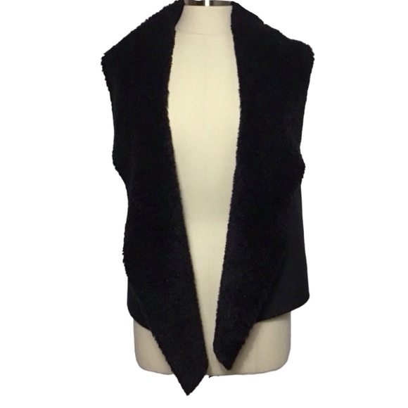 Chelsea & Theodore Faux Fur Vest (NWT) (Size: Small) - Picture 3 of 5